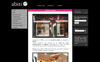 Web Abiti: Web Tienda Online