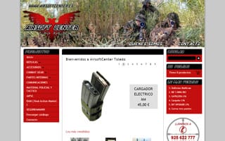 Web Airsoftcenter Toledo: Web Tienda Online