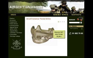 Airsoft Ismamoa: Web Tienda Online