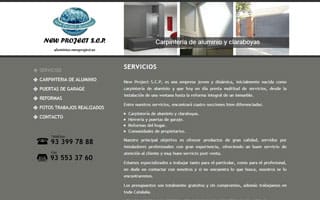 New Project S.C.P.: Web a Medida