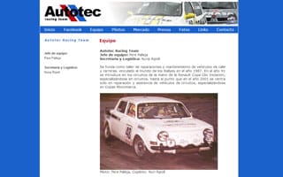Web Autotec Racing Team: Web a Medida