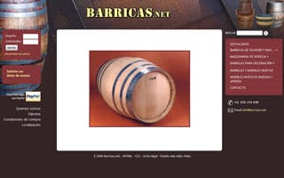 Web Barricas : Web Tienda Online