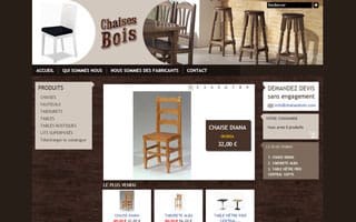 Fabricantes de muebles de madera: Web Tienda Online