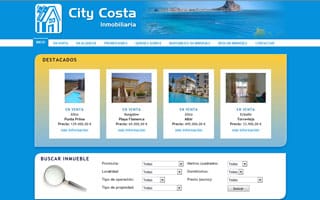 City Costa Inmobiliaria: Web Inmobiliaria