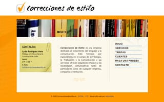 Web Correcciones de Estilo: Web a Medida