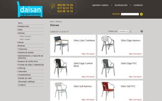 Daisan Equipamientos: Web Cat�logo Online