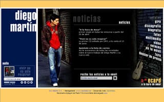 Web Diego Mart�n: Web a Medida