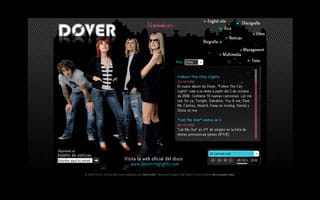 Web Oficial Dover 2006: Web a Medida