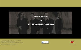 Web El Hombre Gancho 2001: Web a Medida