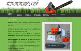 Greencut: Web Cat�logo Online