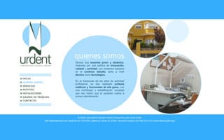 Web Laboratorio Urdent: Web a Medida