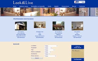 Web Look And Live: Web Inmobiliaria
