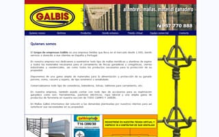 Web Mallas Galbis: Web a Medida