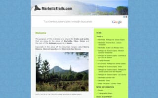 Web Marbella Trails: Web a Medida