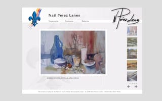 Web Nati Perez Lanes: Web Galer�a