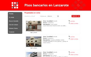 Visitar web: Pisos bancarios en Lanzarote