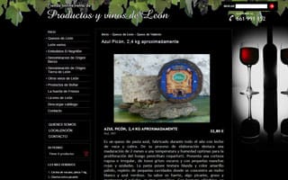 Productos y vinos de Le�n: Web Tienda Online