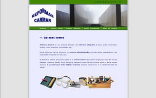 Web Reformas Carmar: Web a Medida