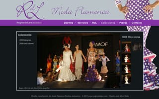 Regina de Lara. Moda flamenca: Web a Medida