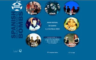 Web Spanish Bombs 2002: Web a Medida