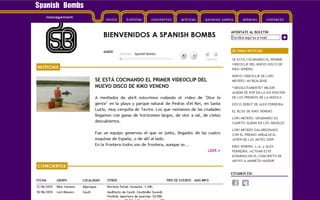 Spanish Bombs Management: Web a Medida