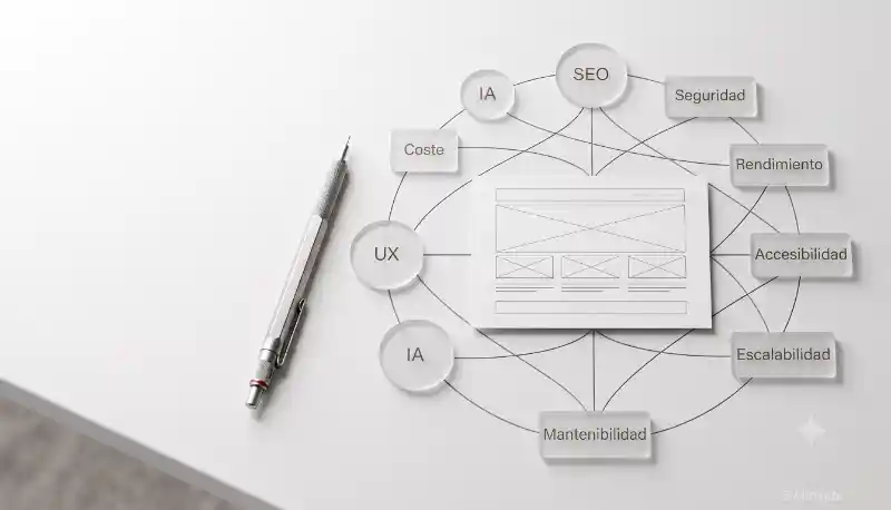 Lo difícil del desarrollo web no es programar, es tomar decisiones